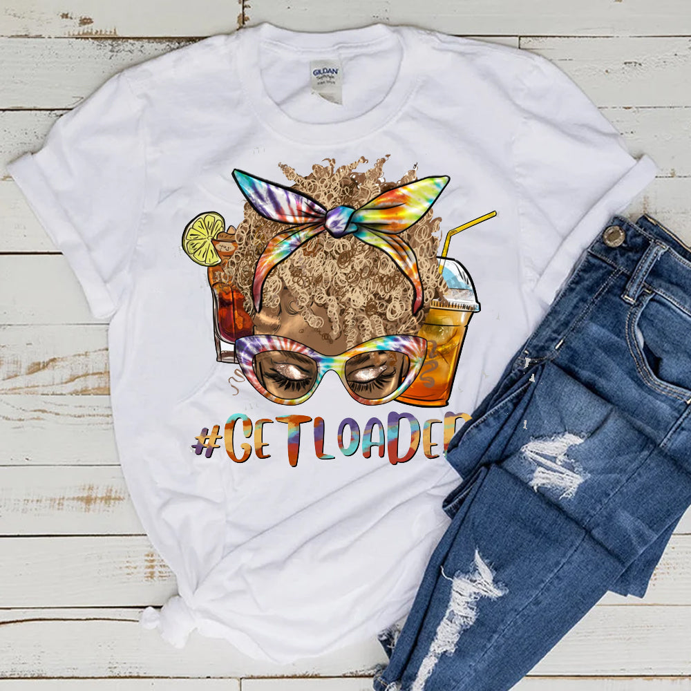 #GetLoaded Curly DTF Transfer