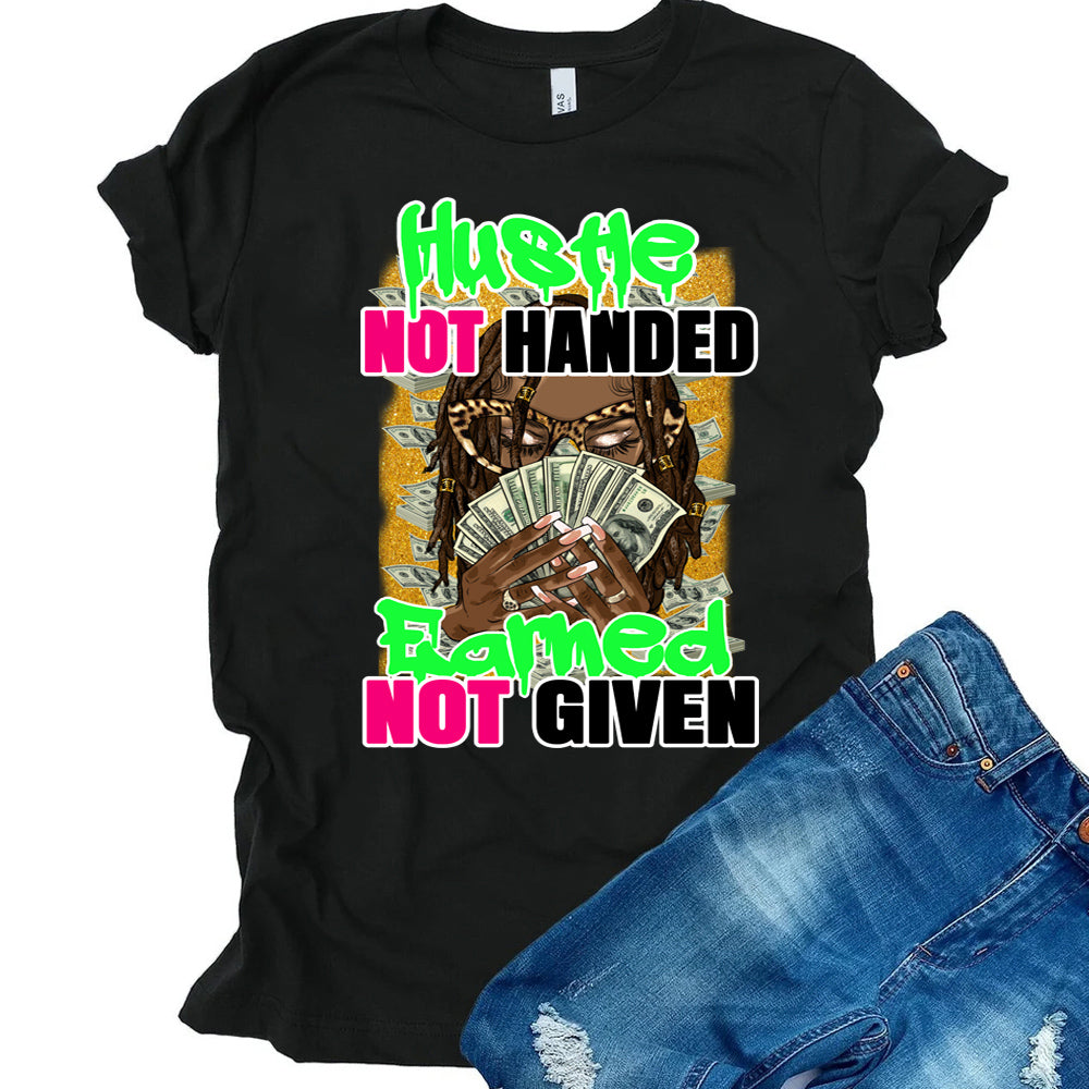 Hustle Not Handed Locs DTF Transfer