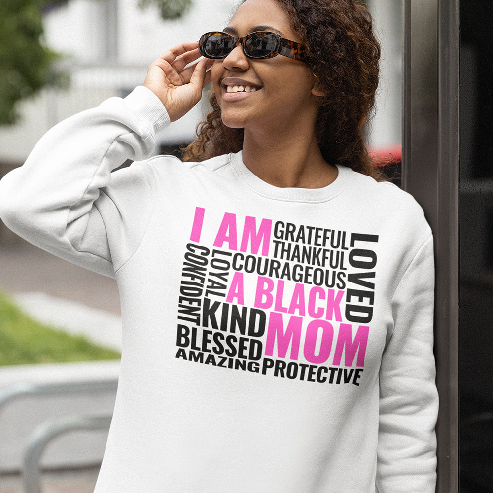 I Am Black Mom DTF Transfer