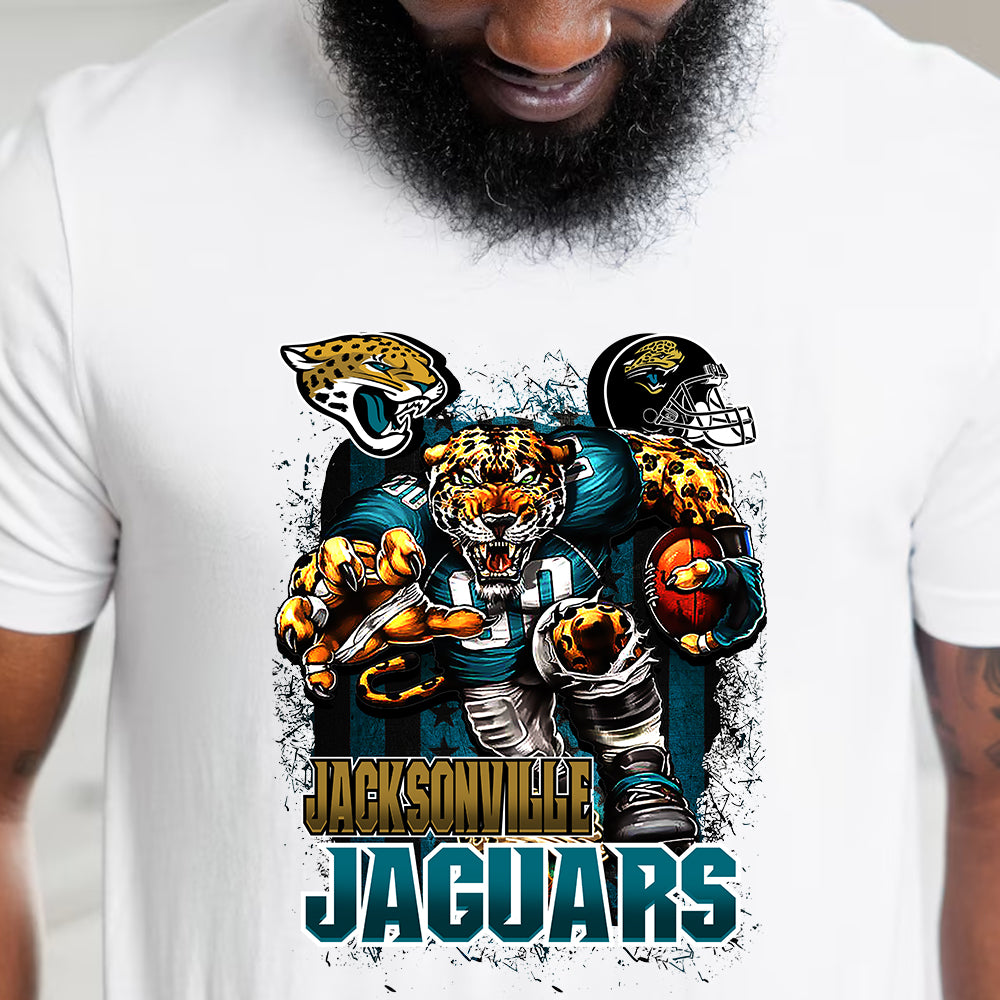 Jax Jags Mascot DTF Transfer