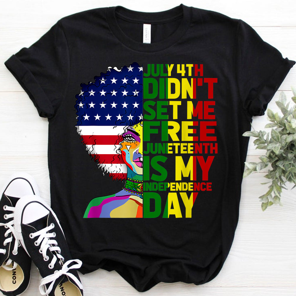 Juneteenth Fro Flag DTF Transfer