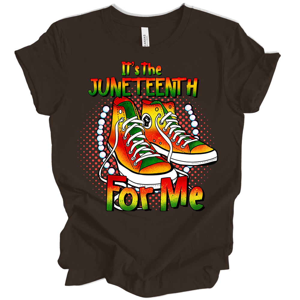 Its the Juneteenth for Me Sneakers DTF Transfer