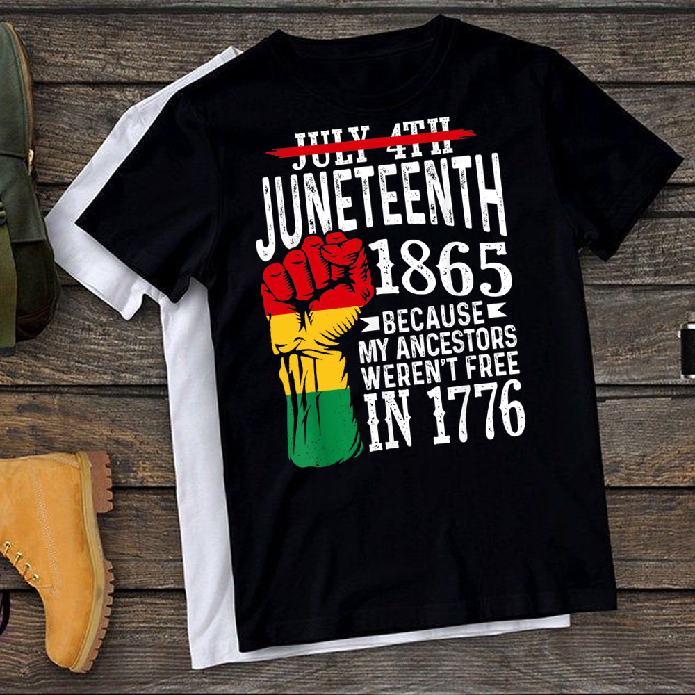 Juneteenth Color Fist DTF Transfer