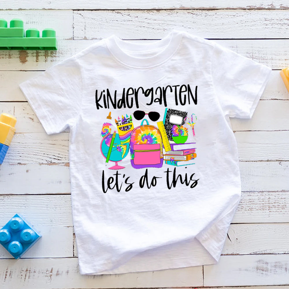 Kindergarten Lets Do This DTF Transfer