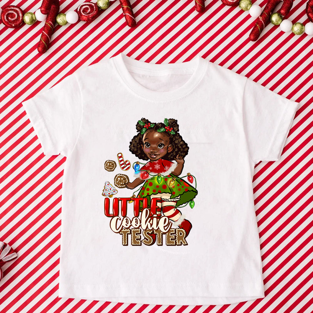 Cookie Tester Little Girl DTF Transfer
