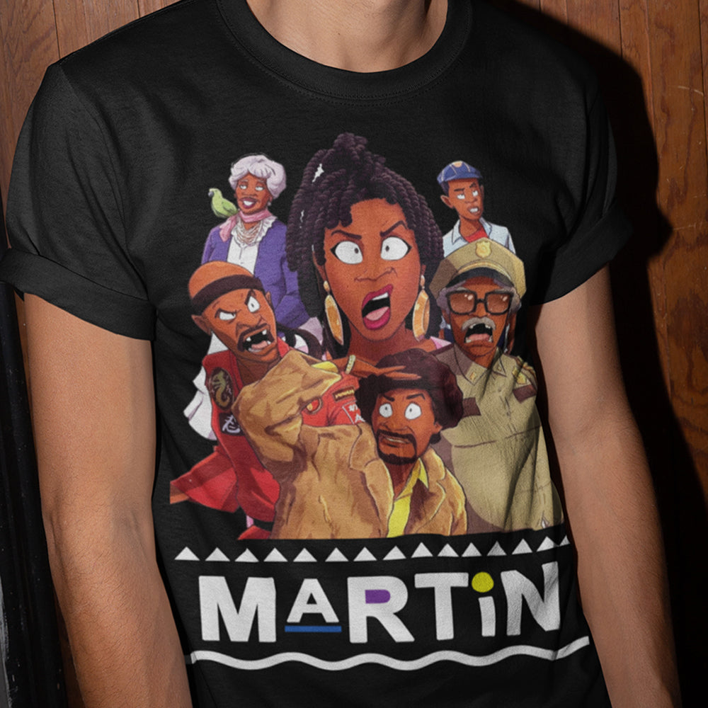 Martin Characters DTF Transfer