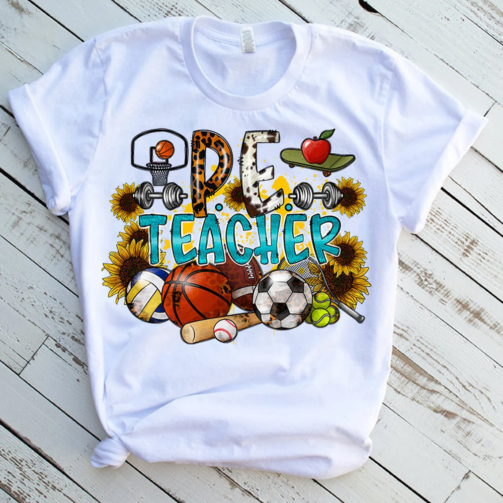 PE Teacher DTF Transfer