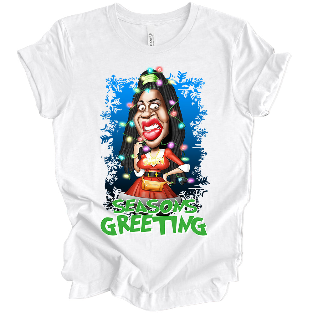 Sheneneh Jenkins Seasons Greetings DTF Transfer