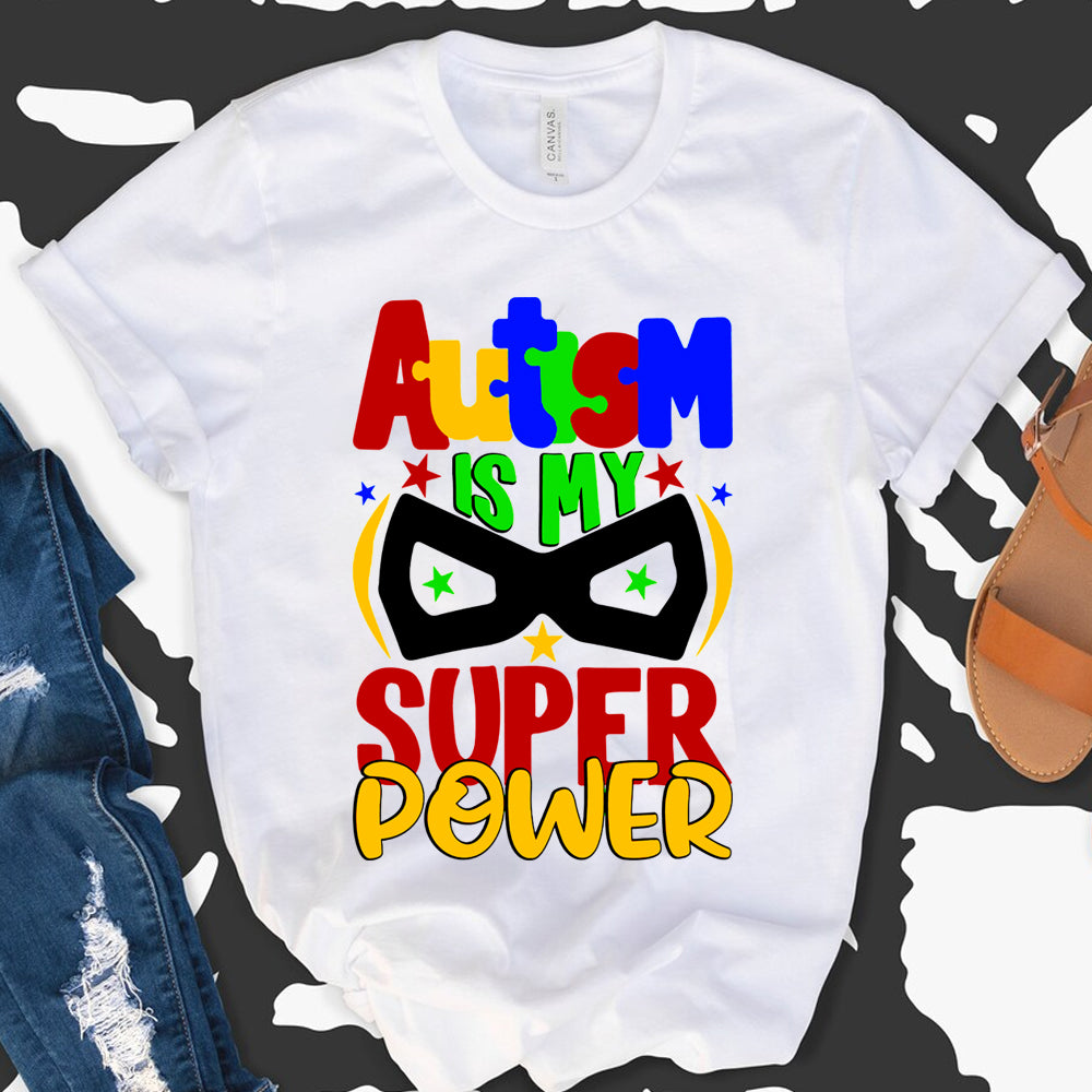 Autism Superpower DTF Transfer