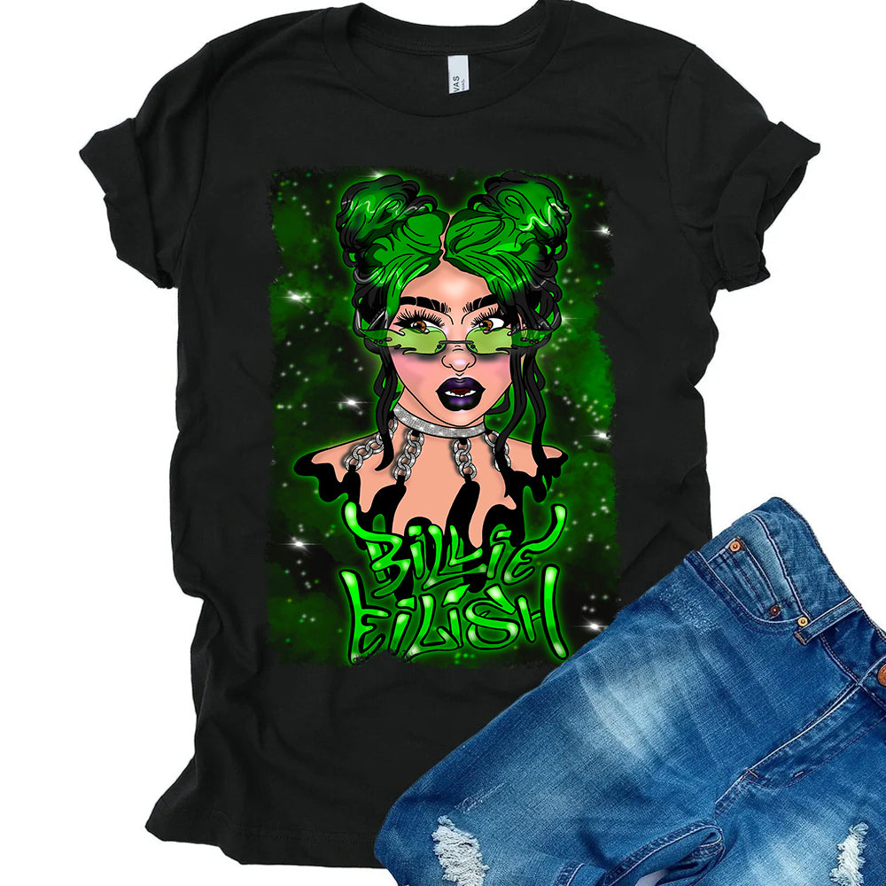 BE Green DTF Transfer