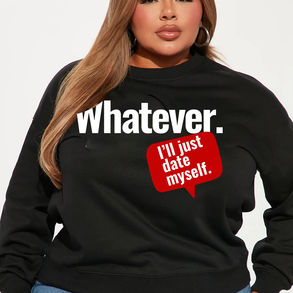 Date Myself DTF Transfer - white