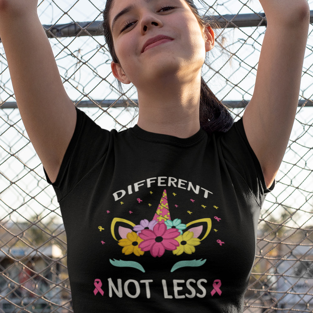 Different Not Less Unicorn DTF Transfer