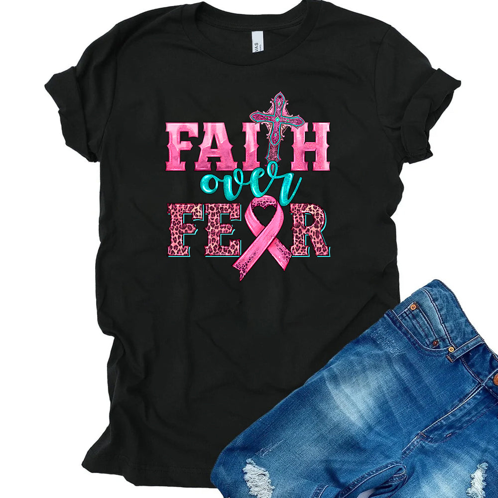Faith Over Fear DTF Transfer