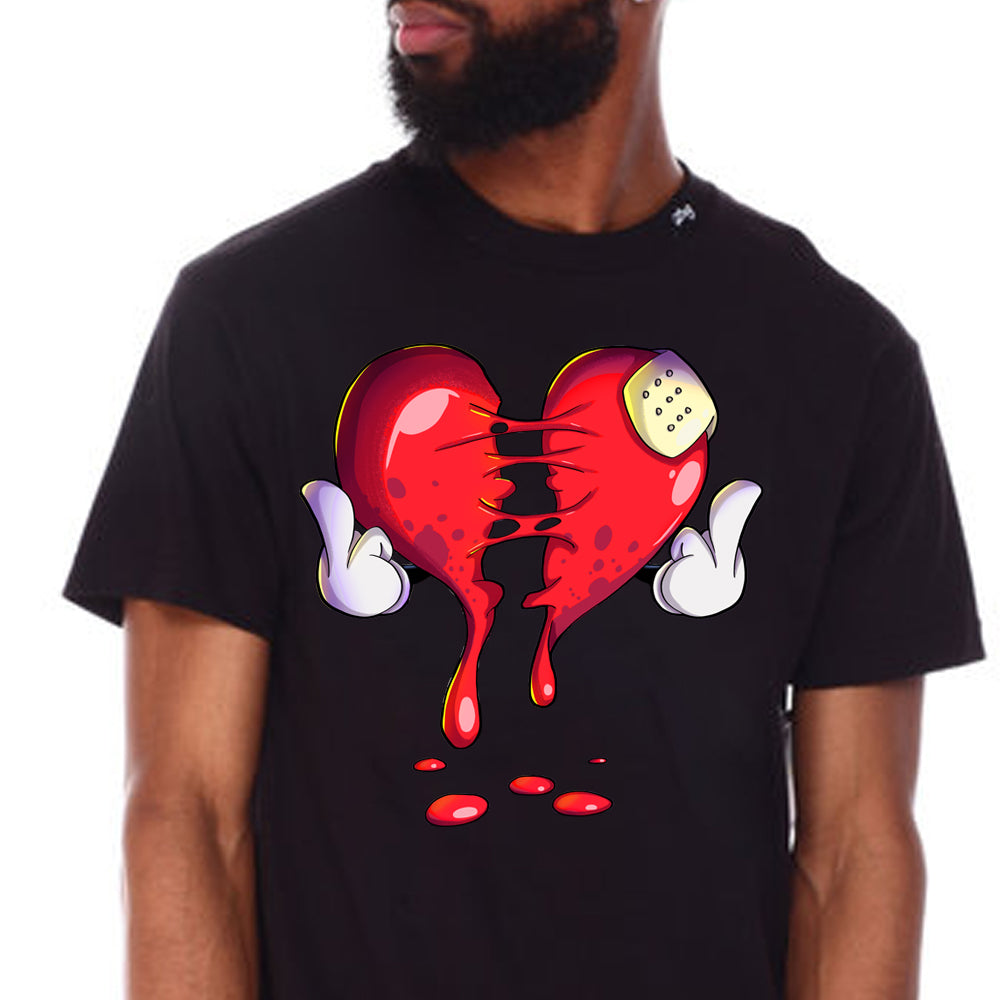F Love Heart DTF Transfer