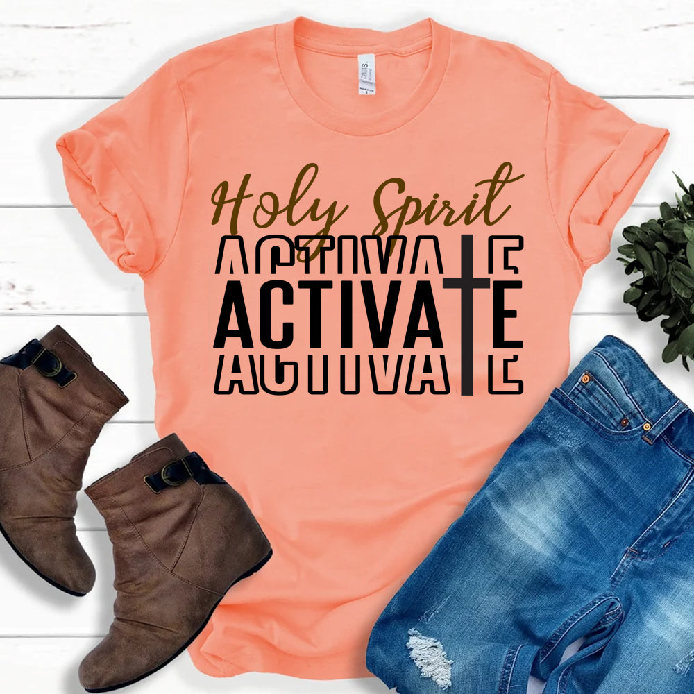 Holy Spirit Activate Words DTF Transfer