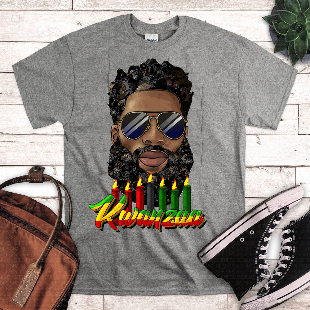 Kwanzaa Black Man DTF Transfer