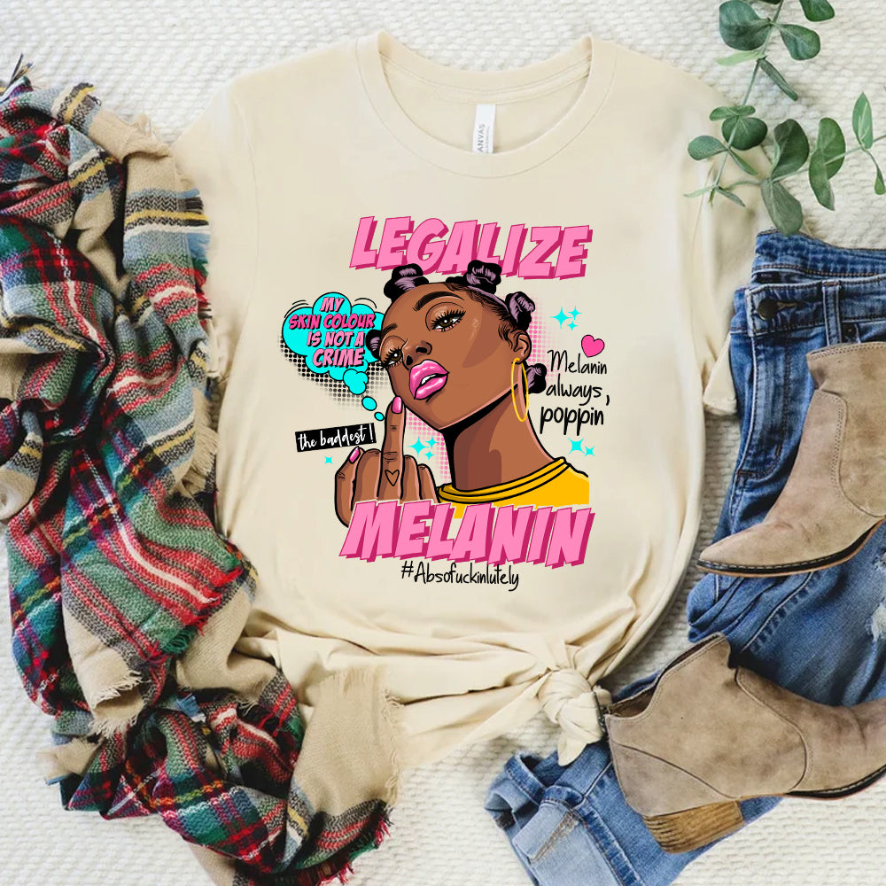 Legalize Melanin DTF Transfer
