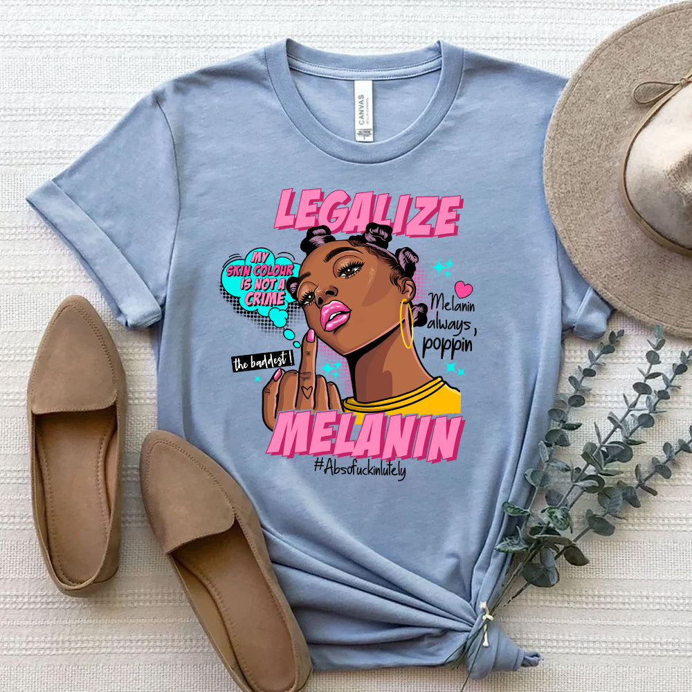 Legalize Melanin DTF Transfer
