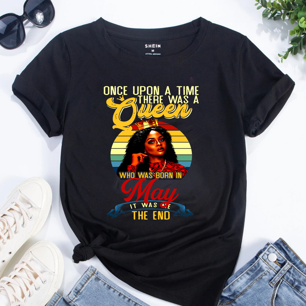 May Once Upon Queen DTF Transfer