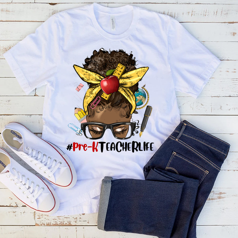#PreKTeacher Life DTF Transfer