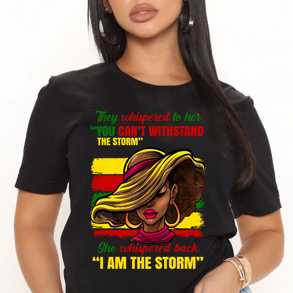 CUSTOM ORDER - 10pc sold Bundle - I am the Storm - DTF Transfer 7in