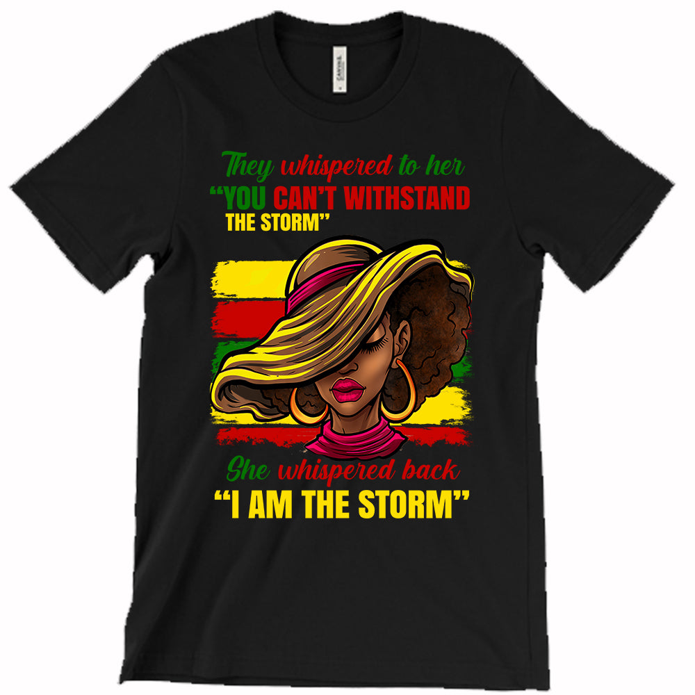 I Am the Storm DTF Transfer