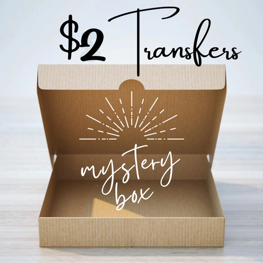 DTF Transfers Mystery Box - $2 per transfer