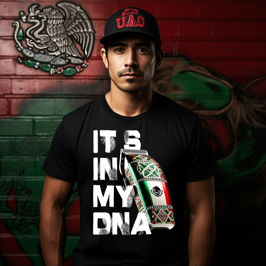 Its In My DNA Mexican Barber DTF Transfer