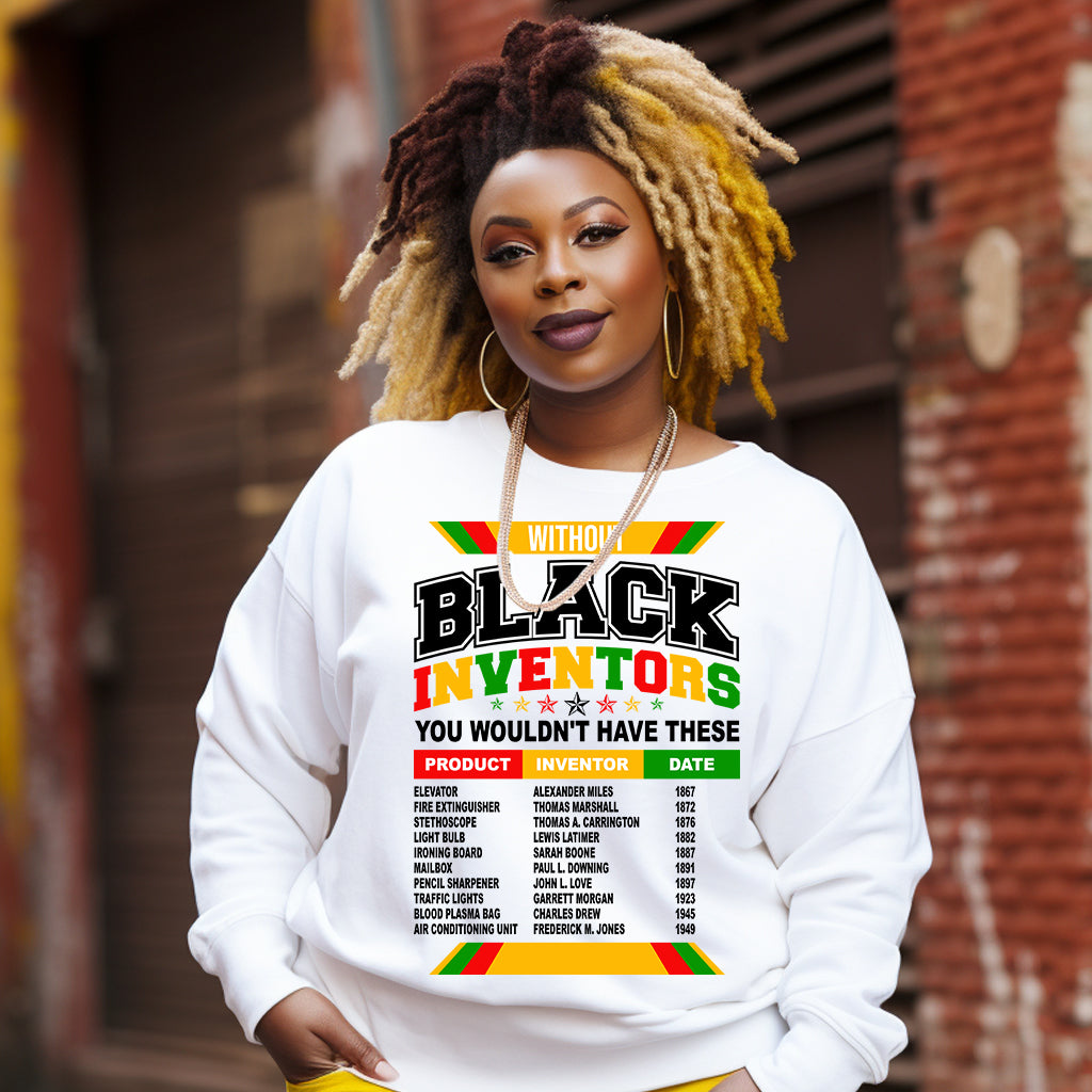 Black Inventors Colors DTF Transfer