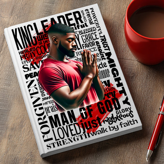 Man of God Journal UV DTF Stickers