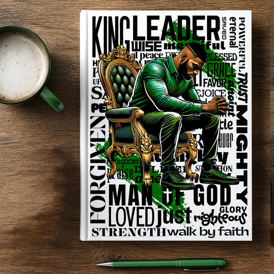 Man of God Journal UV DTF Stickers