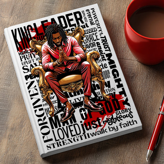Man of God Journal UV DTF Stickers