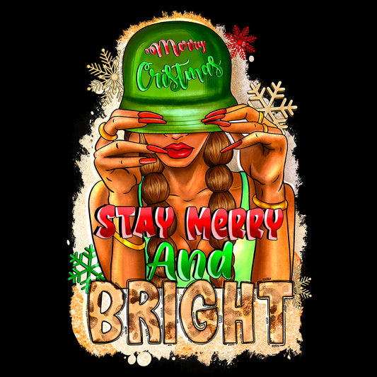 Merry and Bright DTF