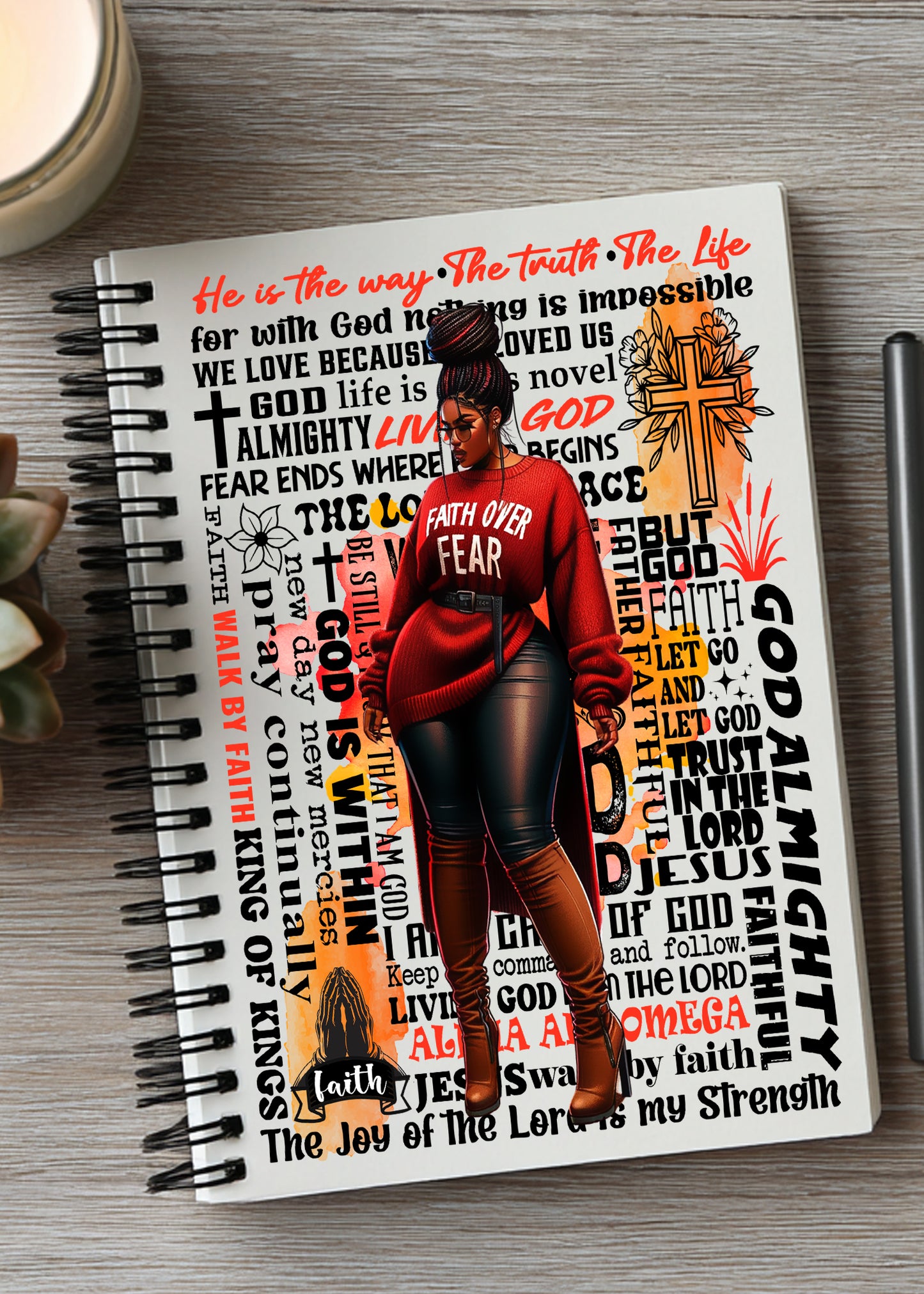 Prayer Works Journal UV DTF Stickers