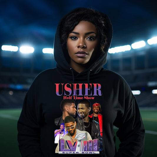 Usher Superbowl 2024 DTF Transfer - no background