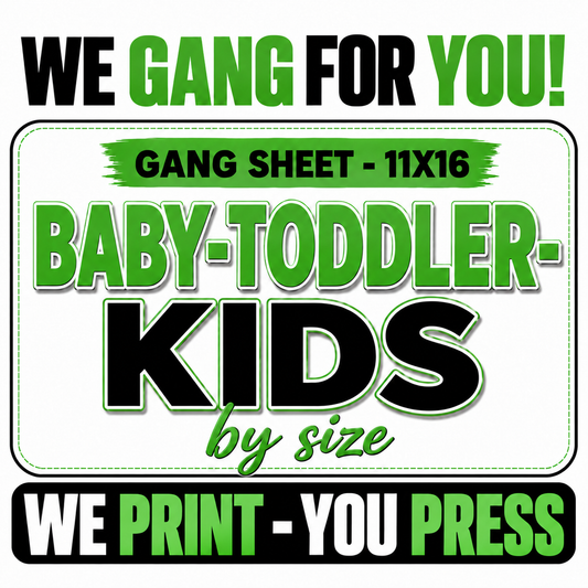 Custom Baby-Toddler-Kids DTF Transfers