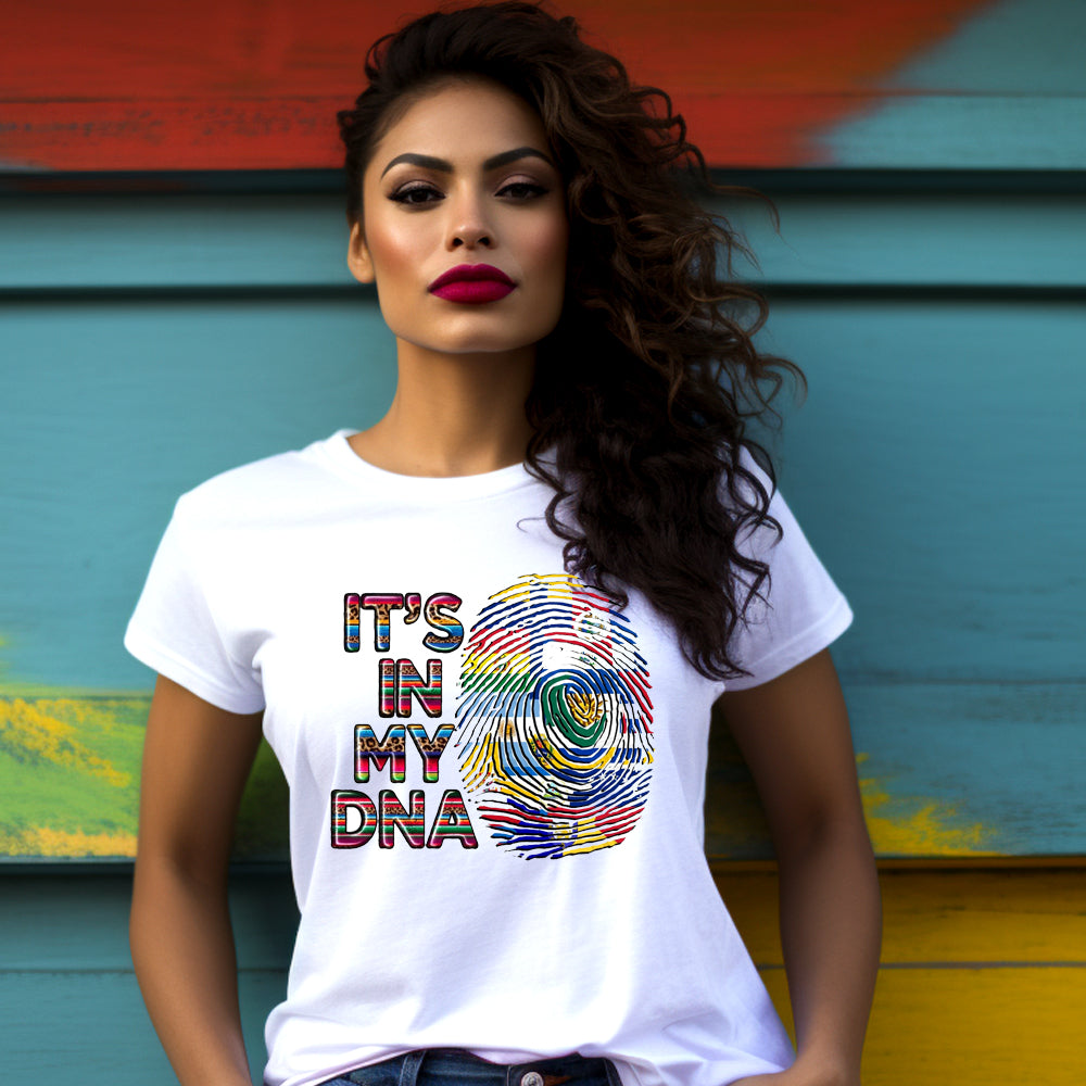 Its In My DNA Hispanic DTF Transfer