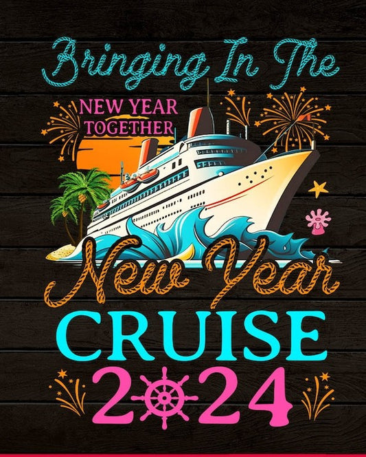 New Year Cruise DTF Transfer