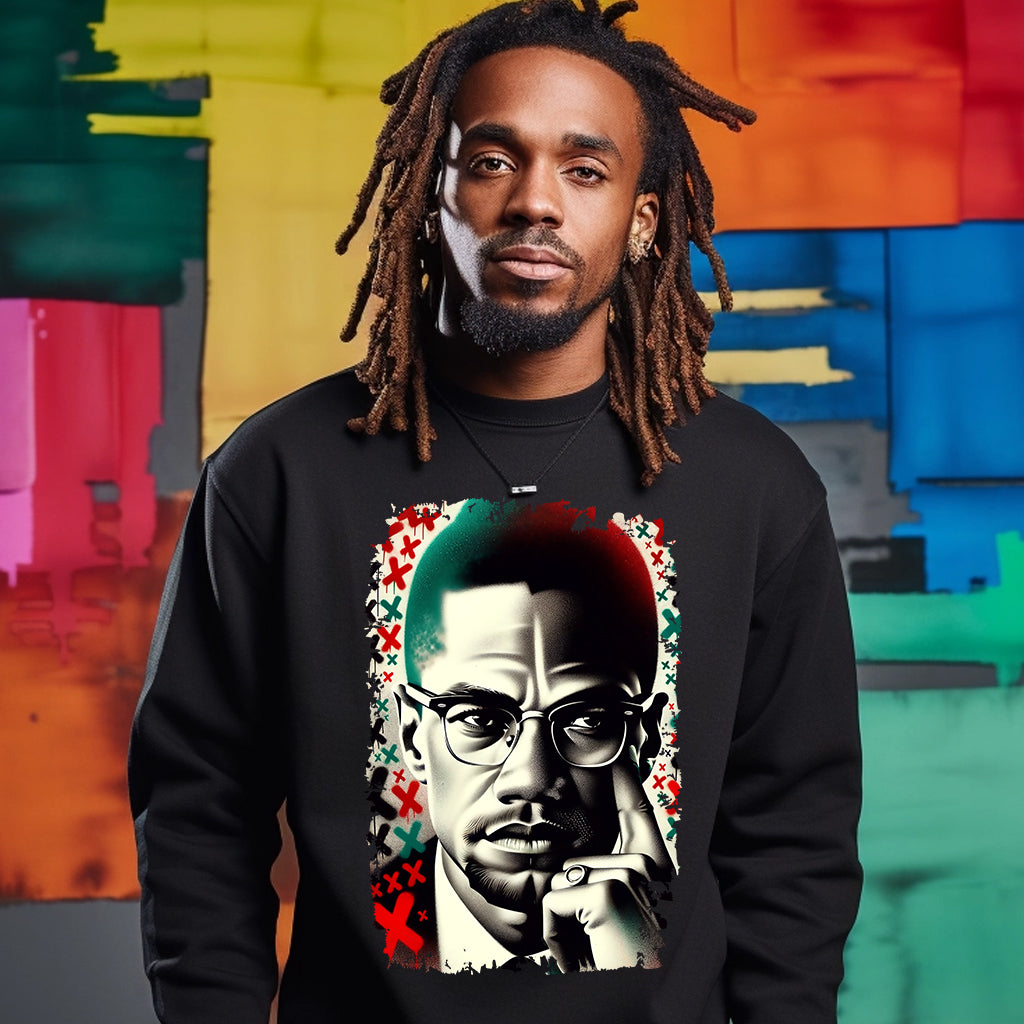 Malcolm X DTF Transfer