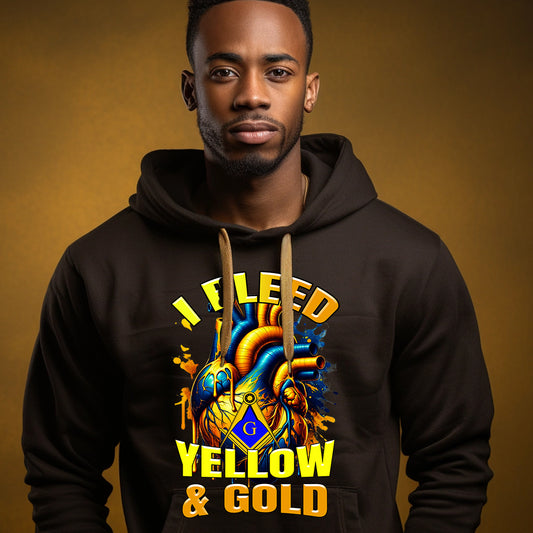 Mason I Bleed Yellow Gold DTF Transfer