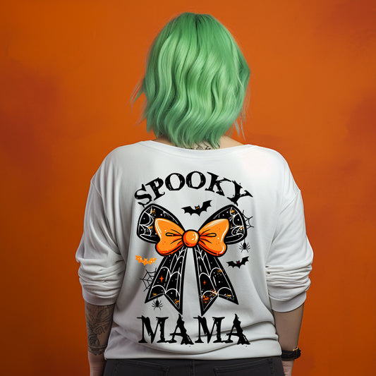 Spooky Mama Coquette Bow DTF Transfers