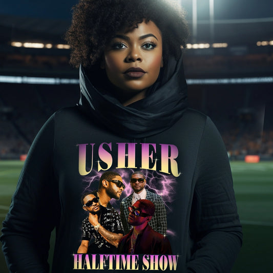 Usher Superbowl 2024 DTF Transfer