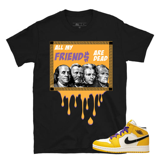 All My Friends Are Dead Drip DTF Transfer