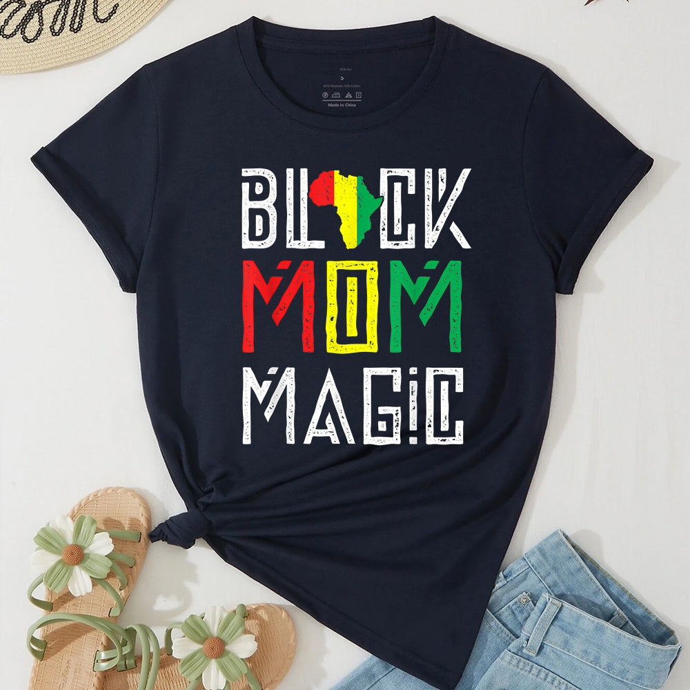 Black Mom Magic DTF Transfer