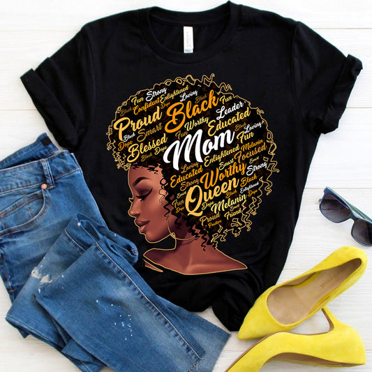 Black Mom Motivation DTF Transfer