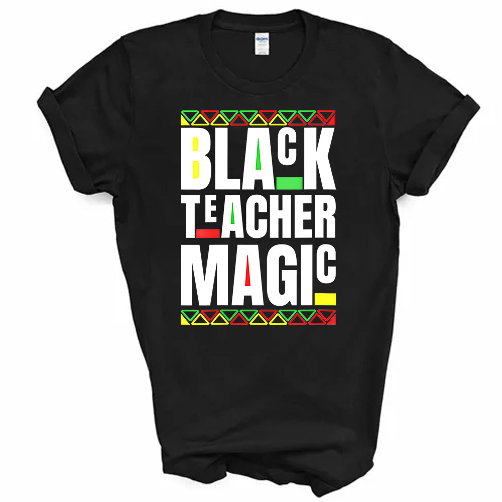 Black Teacher Magic DTF Transfer
