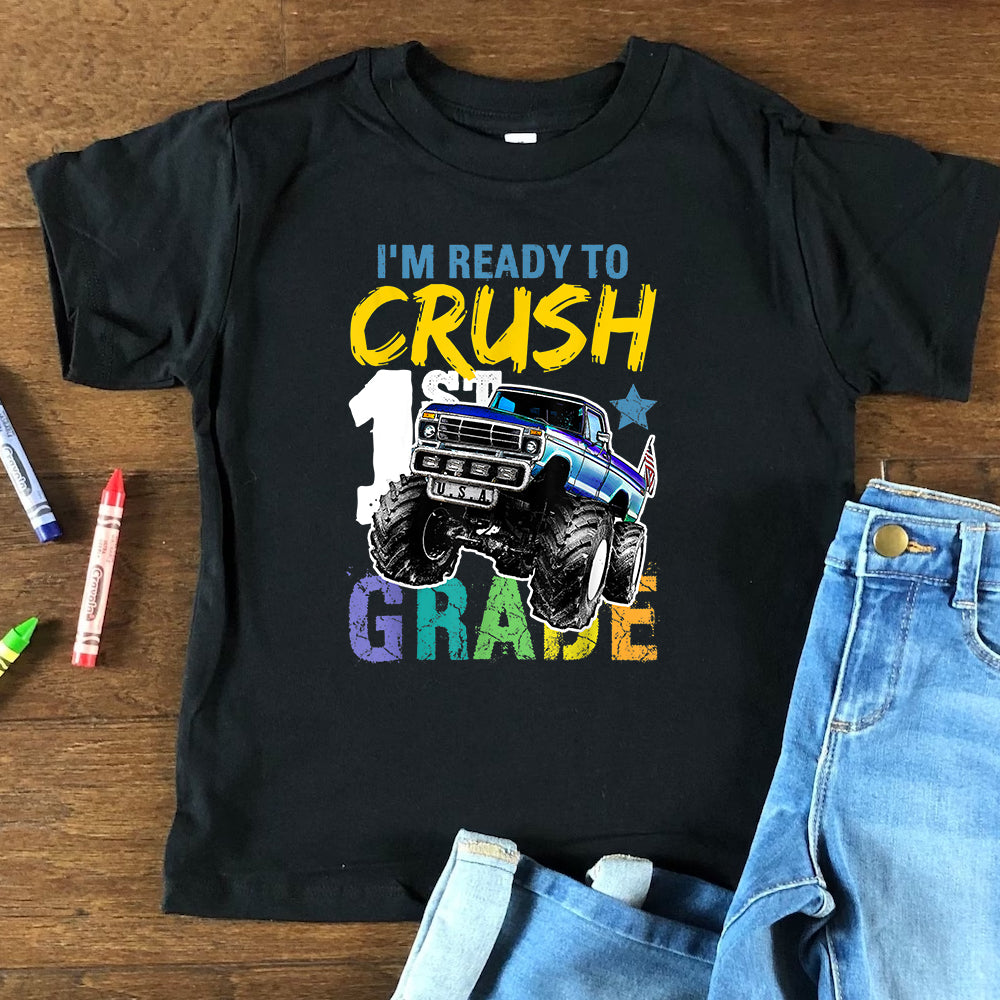 Crush 1st Grade Truck DTF Transfer