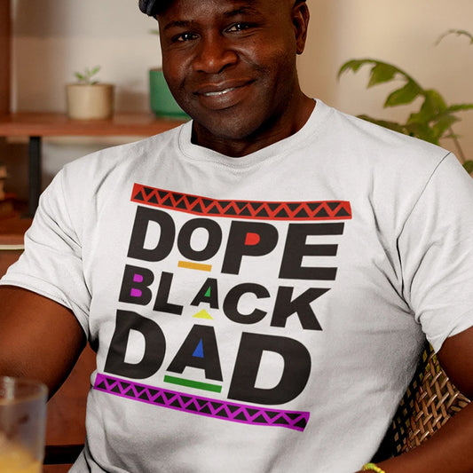 Dope Black Dad DTF Transfer