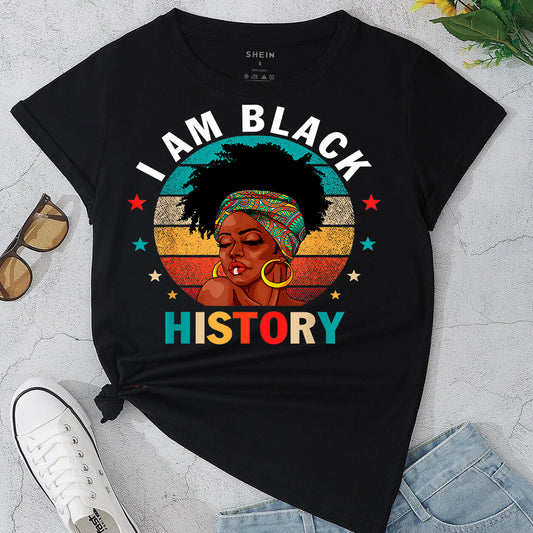 I Am Black History DTF Transfer