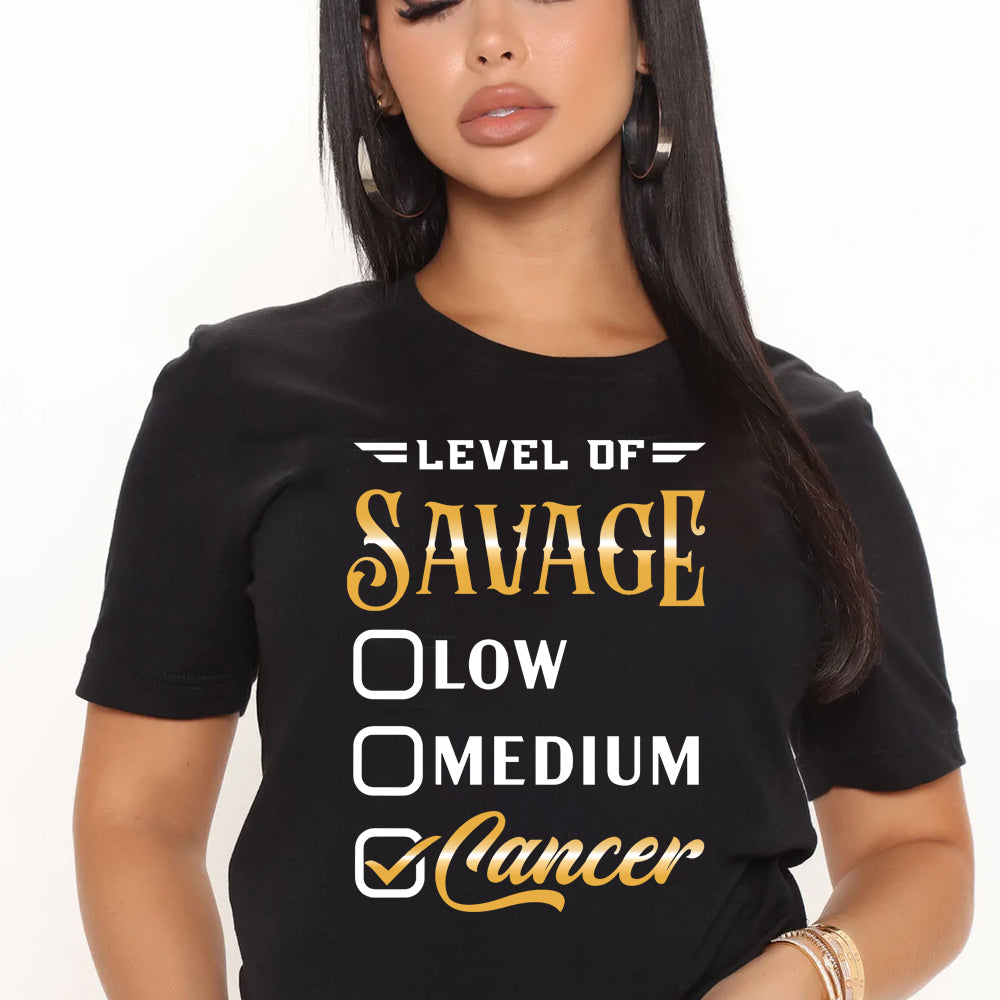 Level of Savage Cancer DTF Transfer